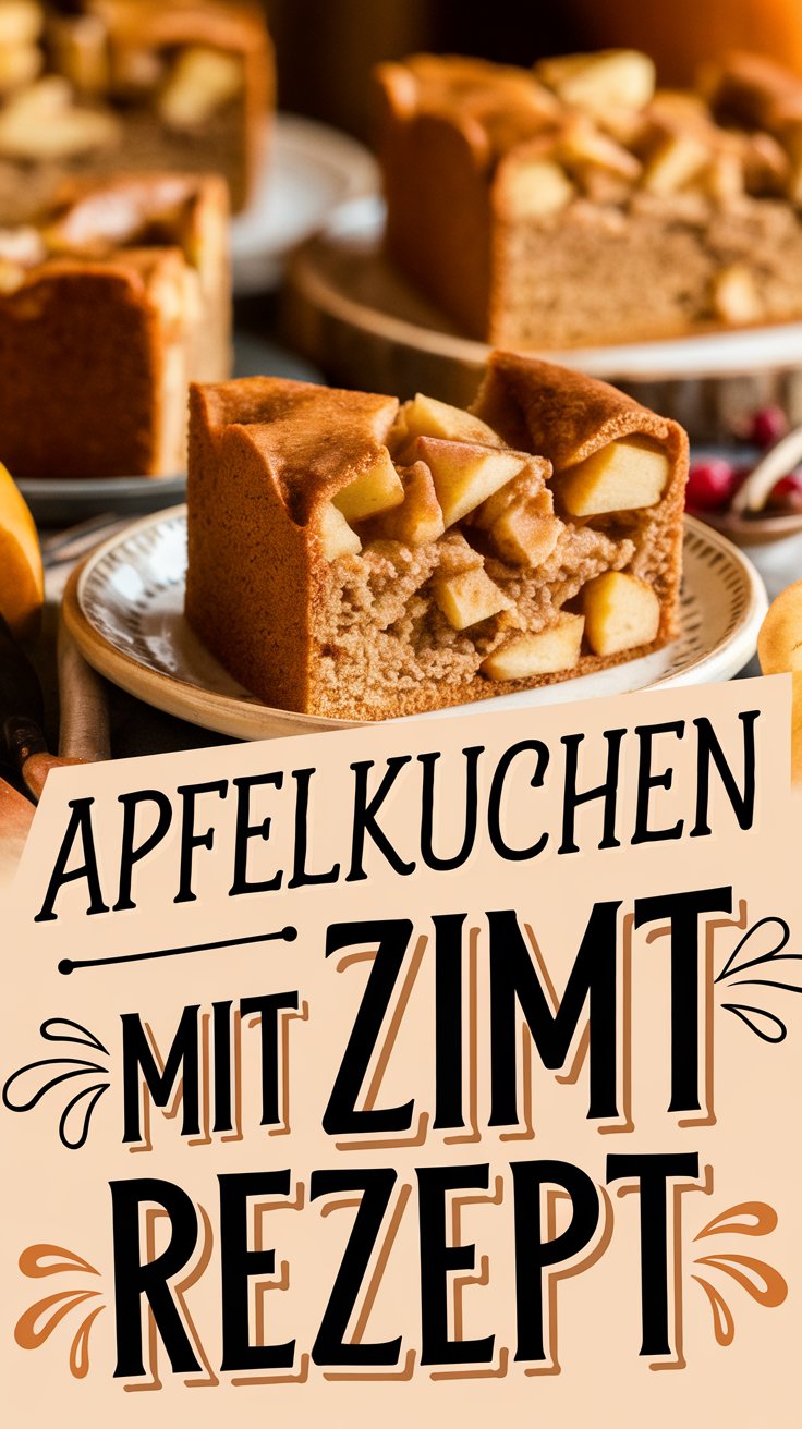 Apfelkuchen mit Zimt Rezept – Saftig & aromatisch