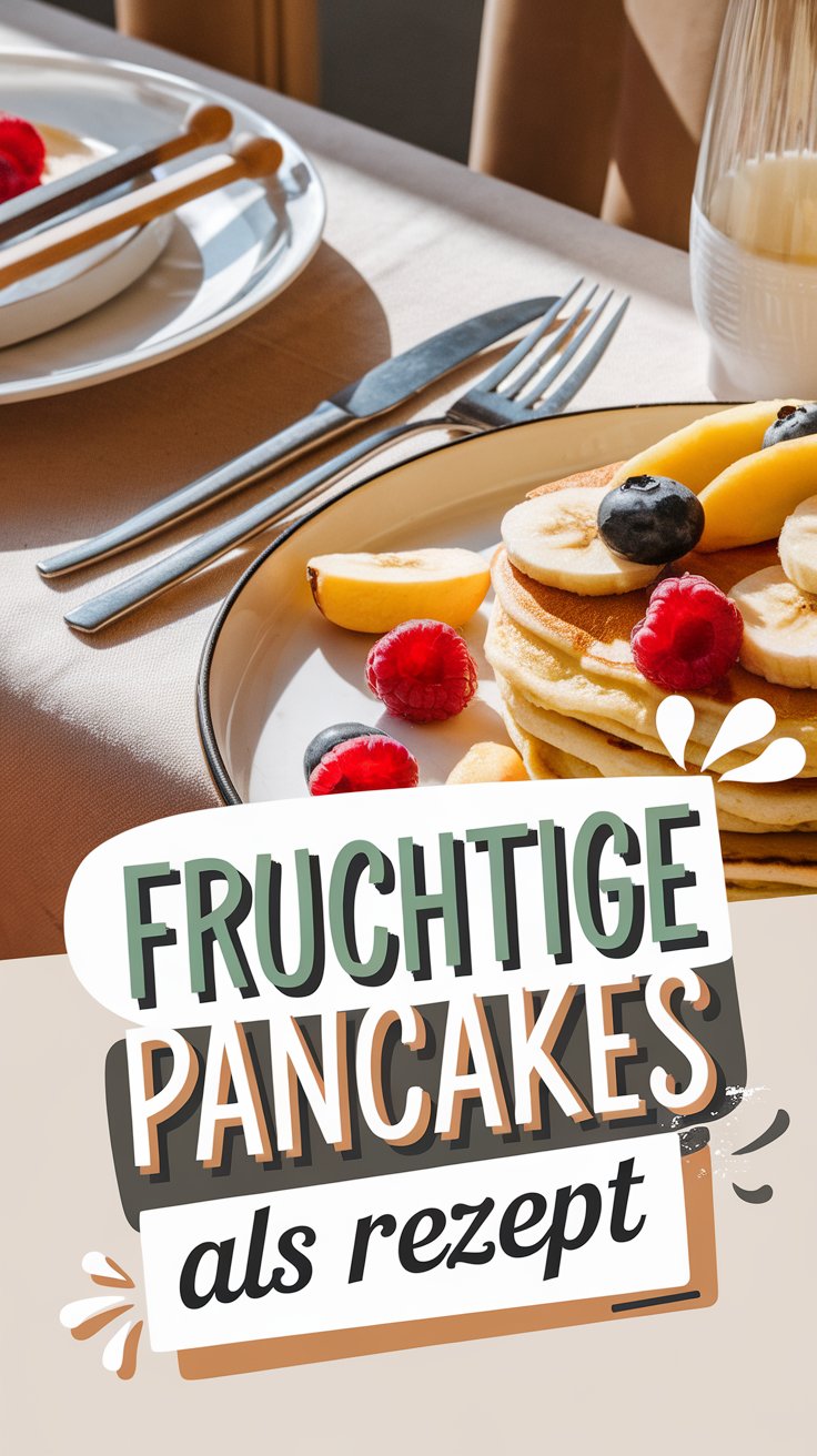 Pancakes Rezept – fruchtig & luftig