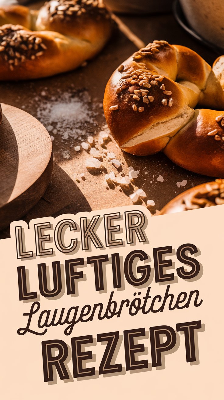 Lecker luftiges Laugenbrötchen Rezept – einfach selber machen