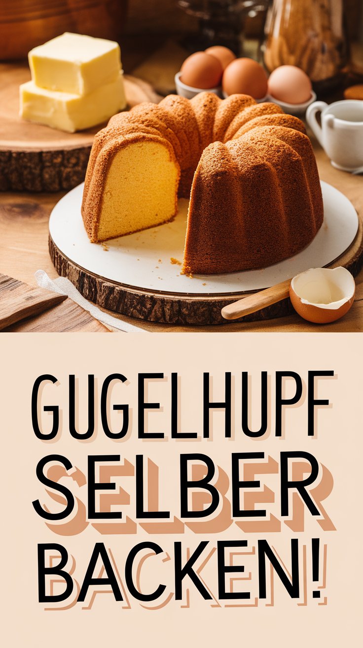 Gugelhupf selber backen – klassisch & saftig