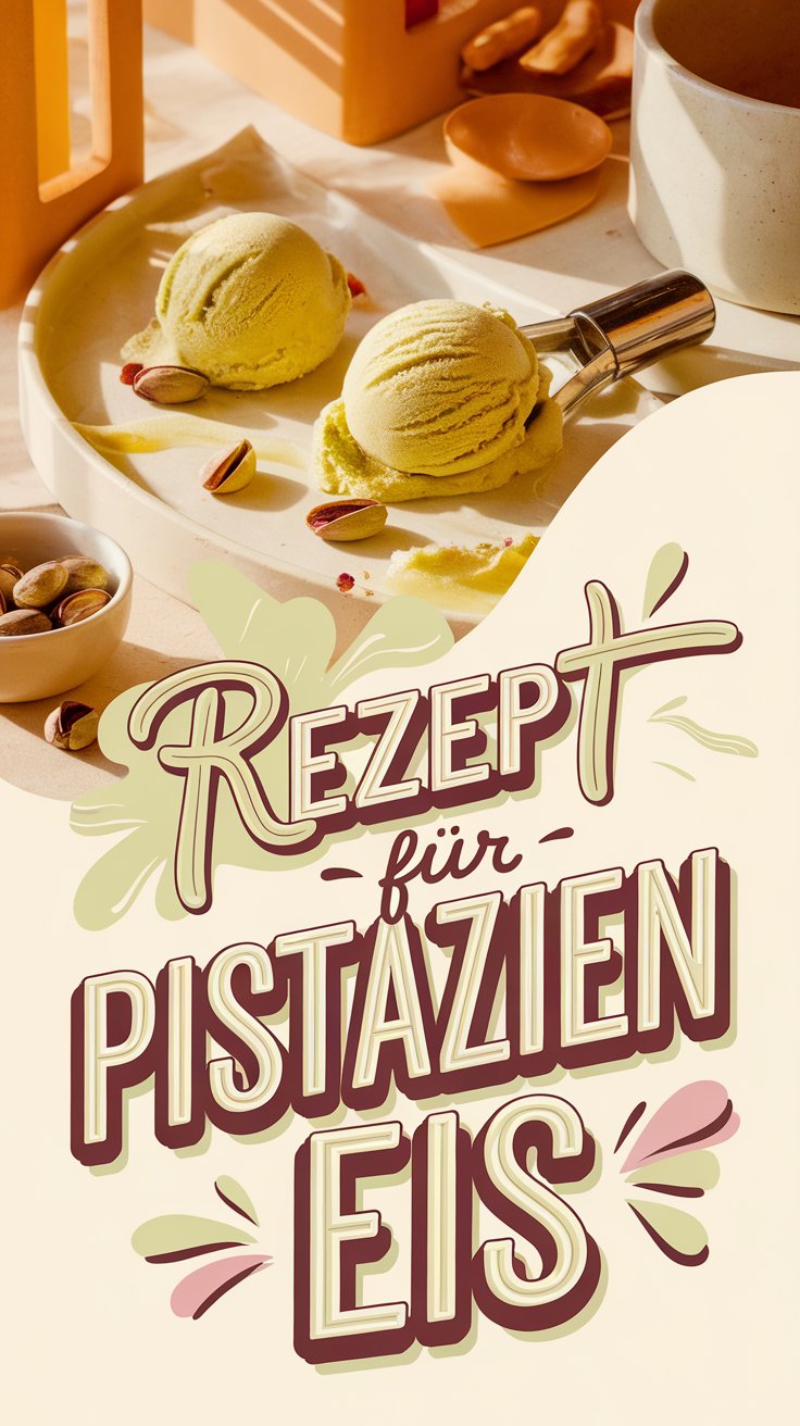 Pistazieneis selber machen – cremig & aromatisch