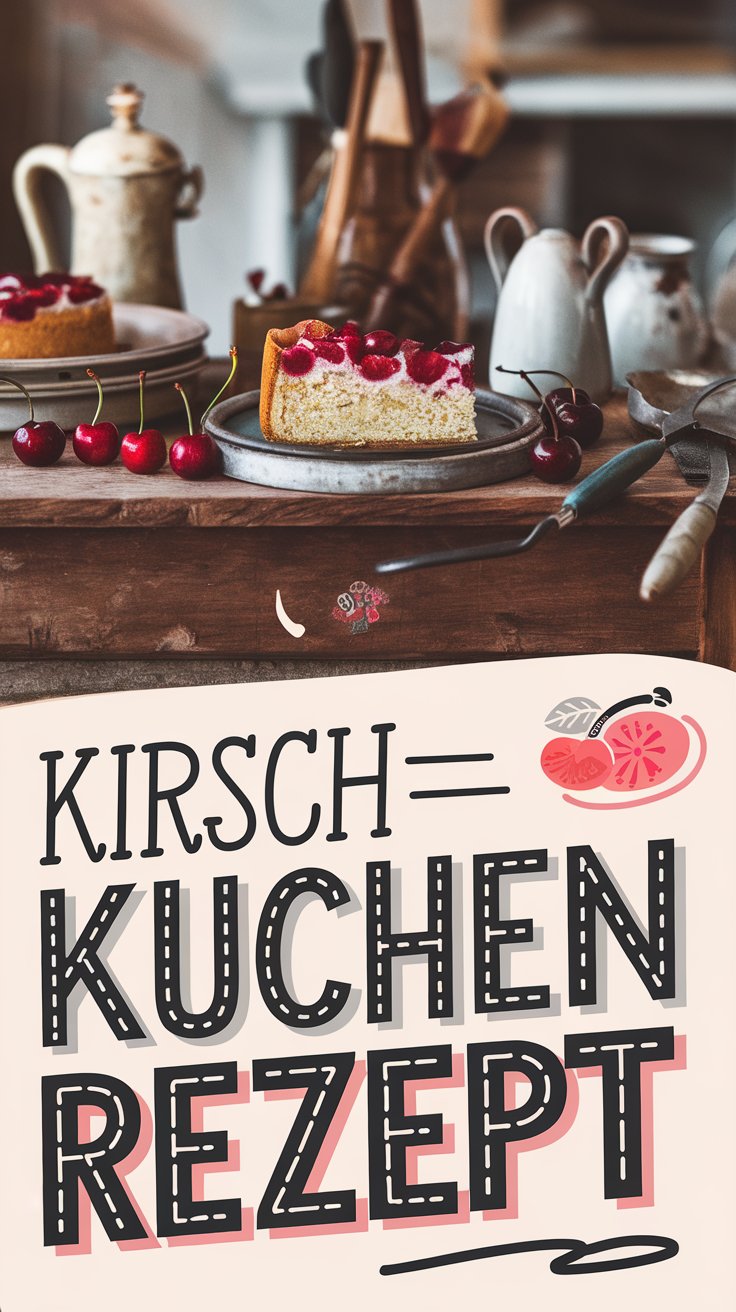 Kirschkuchen – saftig, fruchtig und einfach gebacken