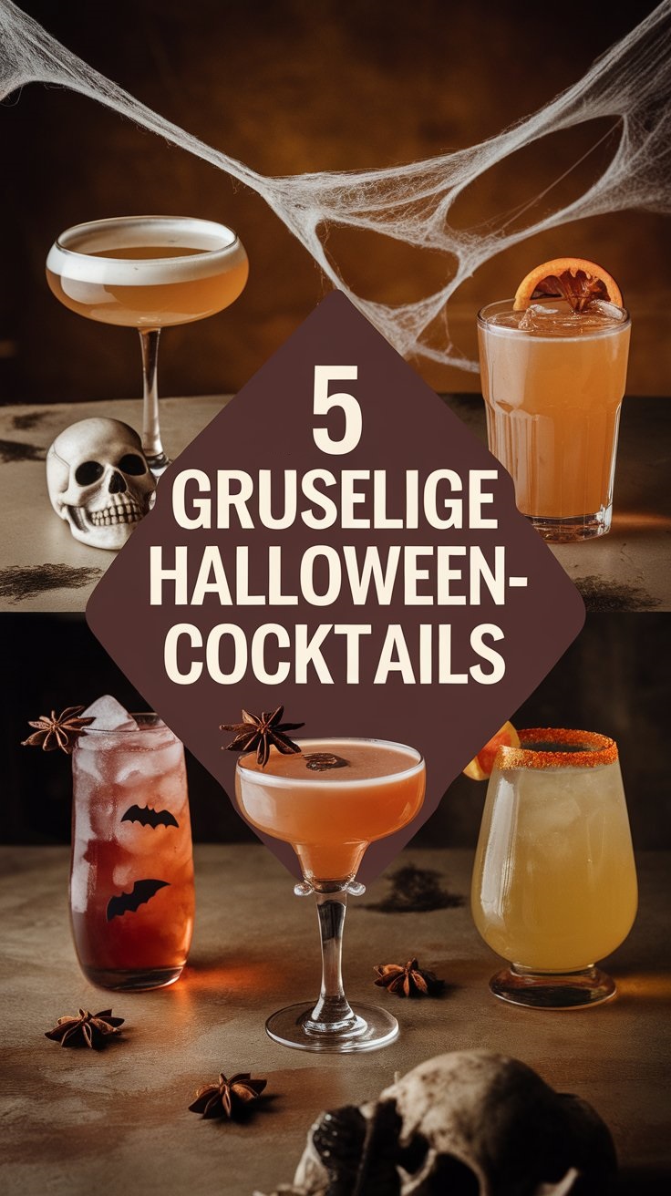 5 gruselige Halloween-Cocktails: spooky, stylisch & lecker