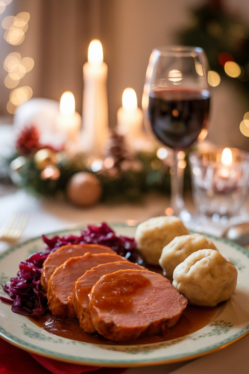 Gänsebraten mit Rotkohl und Klößen – klassisch, festlich &amp; zart