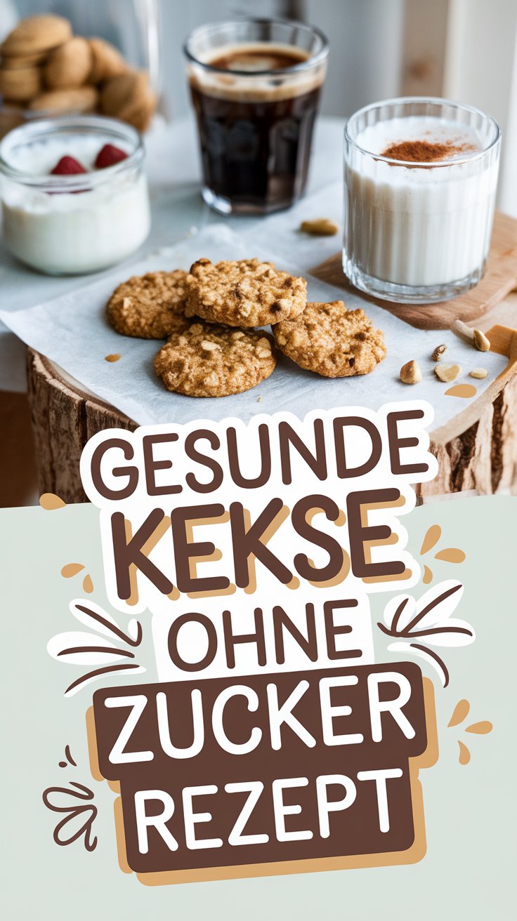 Gesunde Kekse ohne Zucker – einfach & lecker
