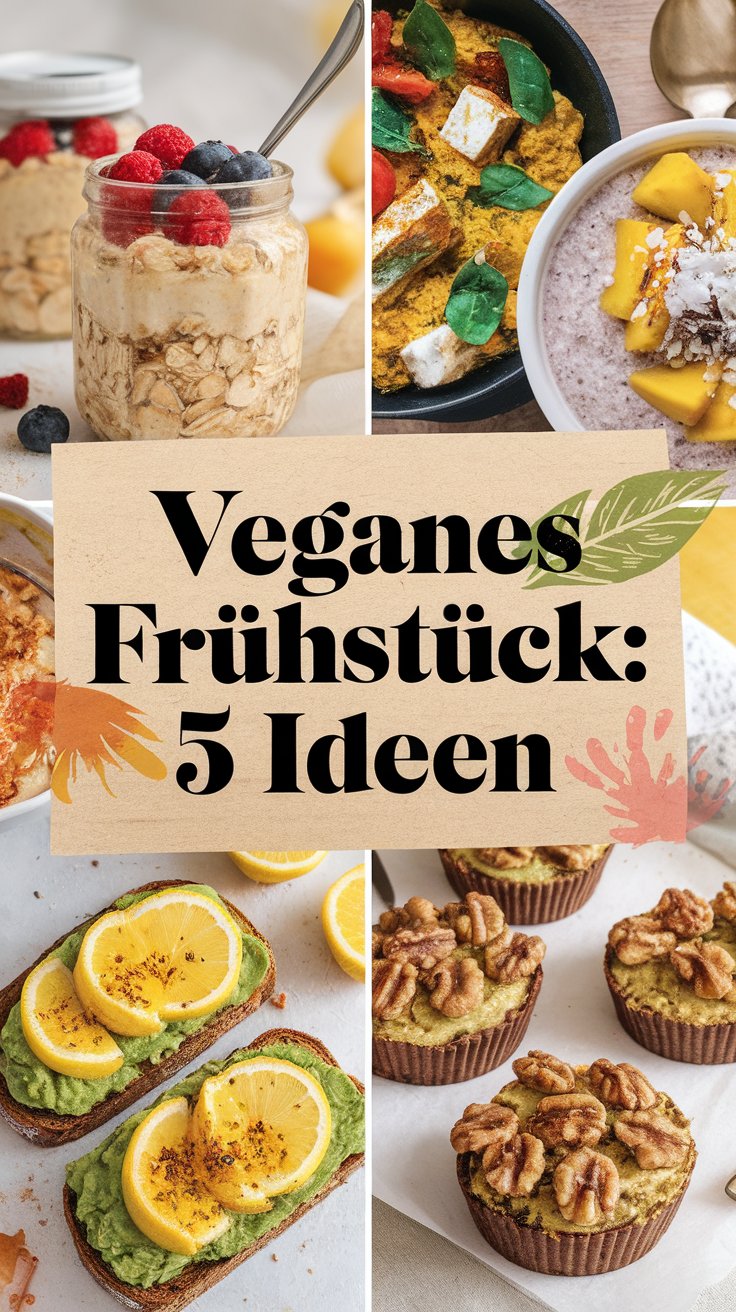 Veganes Frühstück: 5 Ideen für einen leichten, guten Start