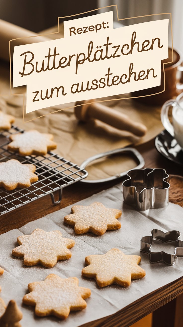 Butterplätzchen – klassische Ausstechkekse wie von Oma
