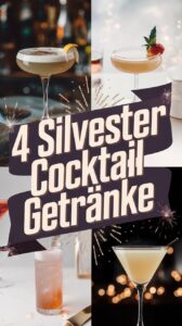 Silvester Cocktail Getränke Pin POst