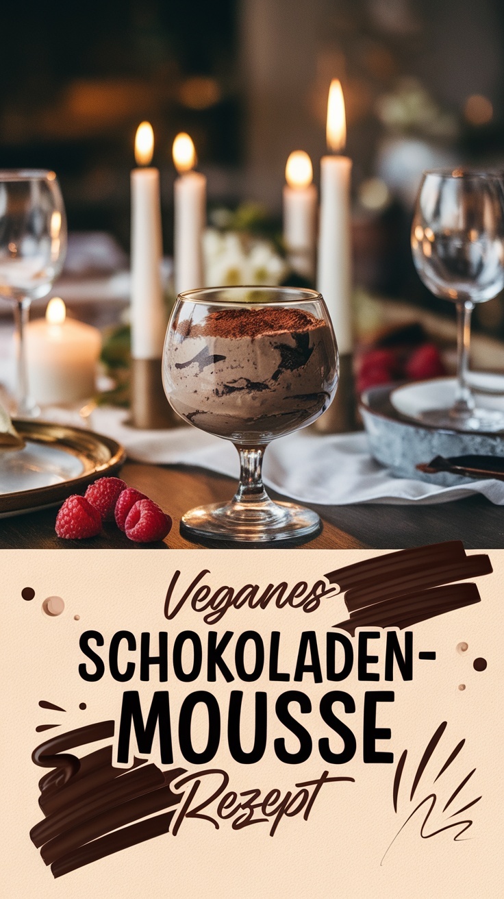 Veganes Schokoladen-Mousse aus Aquafaba – überraschendes Dessert Rezept