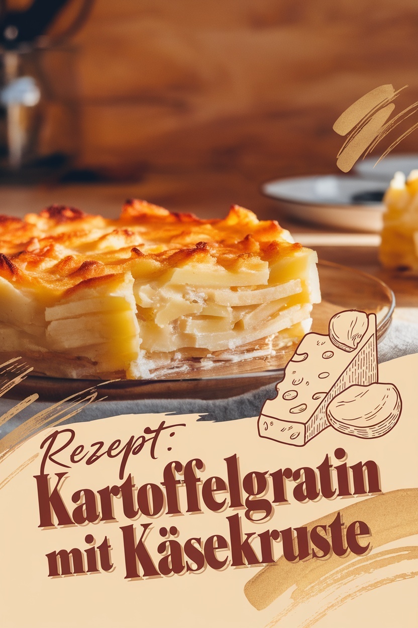 Kartoffelgratin mit Käsekruste – cremiges Rezept selber machen