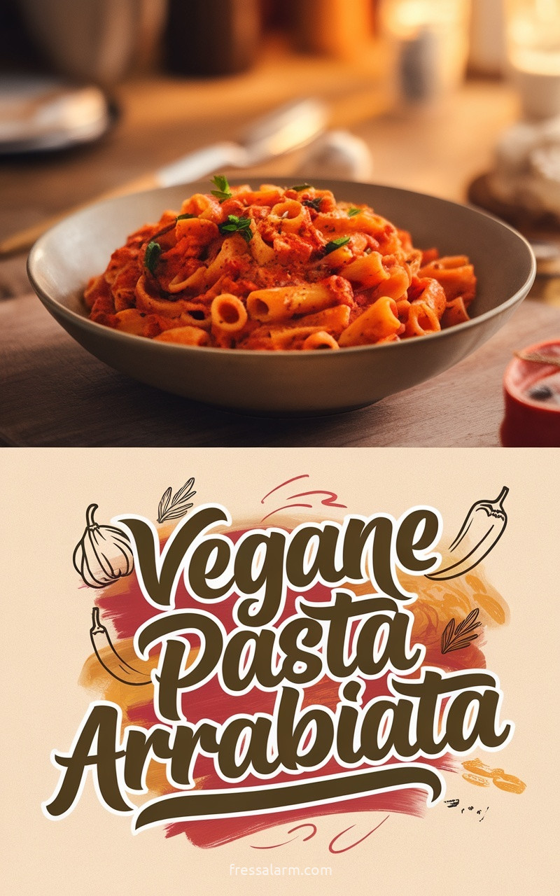 Vegane Pasta Arrabiata – pikantes Rezept einfach selber kochen