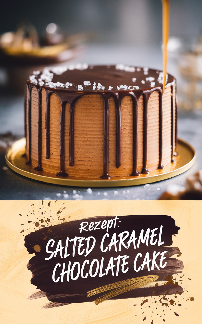 Salted Caramel Chocolate Cake – dekadente Schokoladentorte selber backen