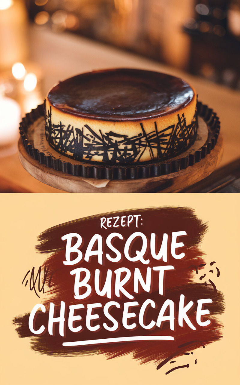 Basque Burnt Cheesecake selber machen – das Rezept für zu Hause