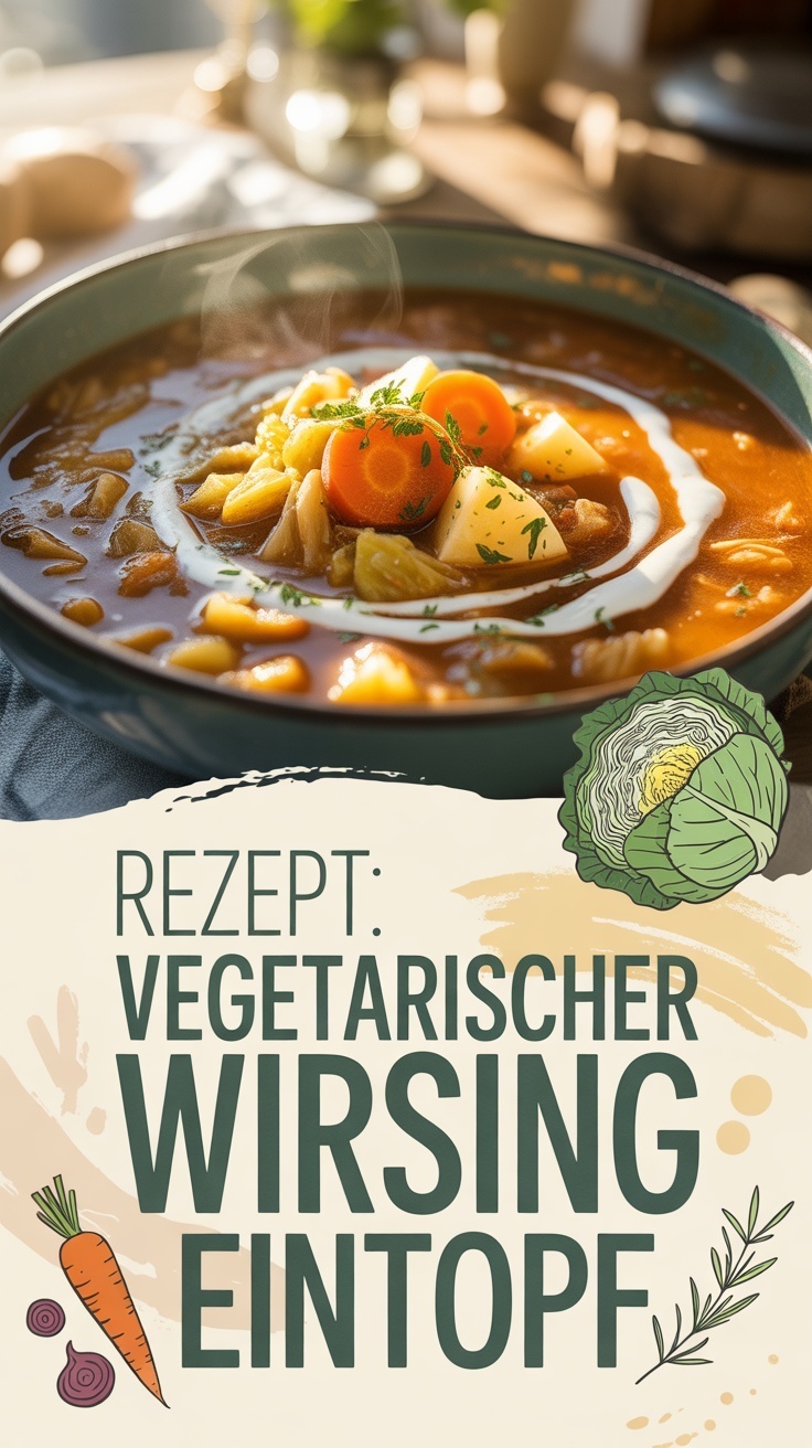 Vegetarischer Wirsing-Eintopf – herzhaftes Rezept für kalte Tage