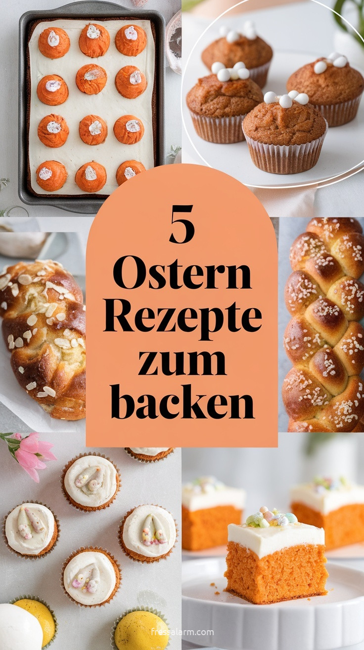 5 Ostern backen Rezepte: frühlingshaft, süß und richtig schön