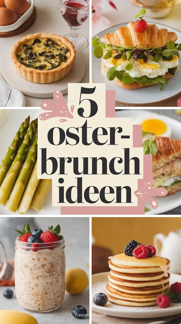 5 Rezept-Ideen für den Osterbrunch: frisch, festlich & entspannt vorbereitet