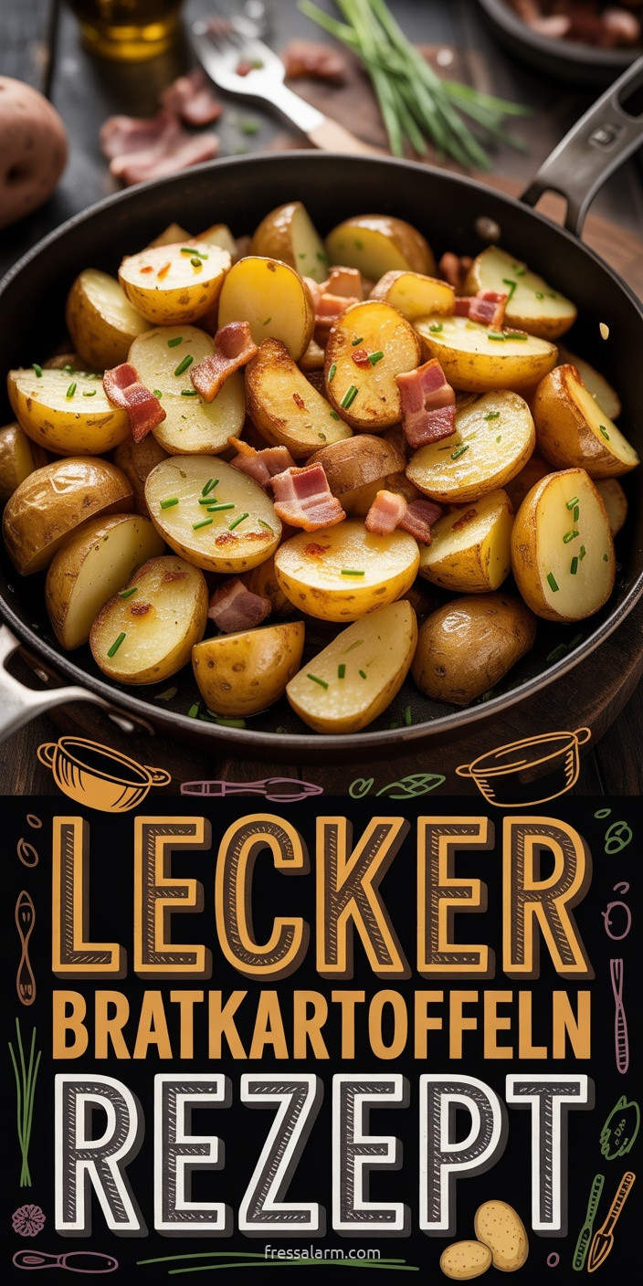 Bratkartoffeln – knusprig und goldbraun aus der Pfanne