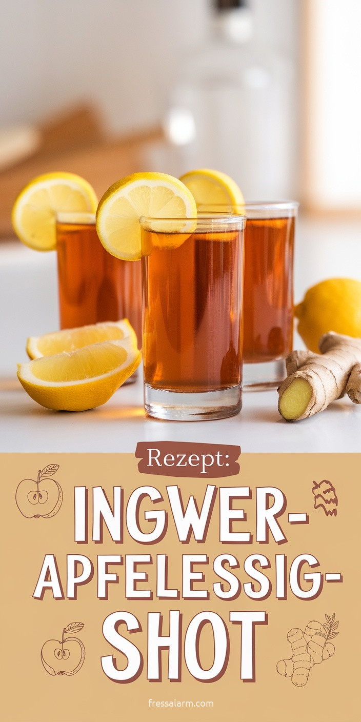 Ingwer-Apfelessig-Shot Rezept – der Detox-Shot für Stoffwechsel und Verdauung