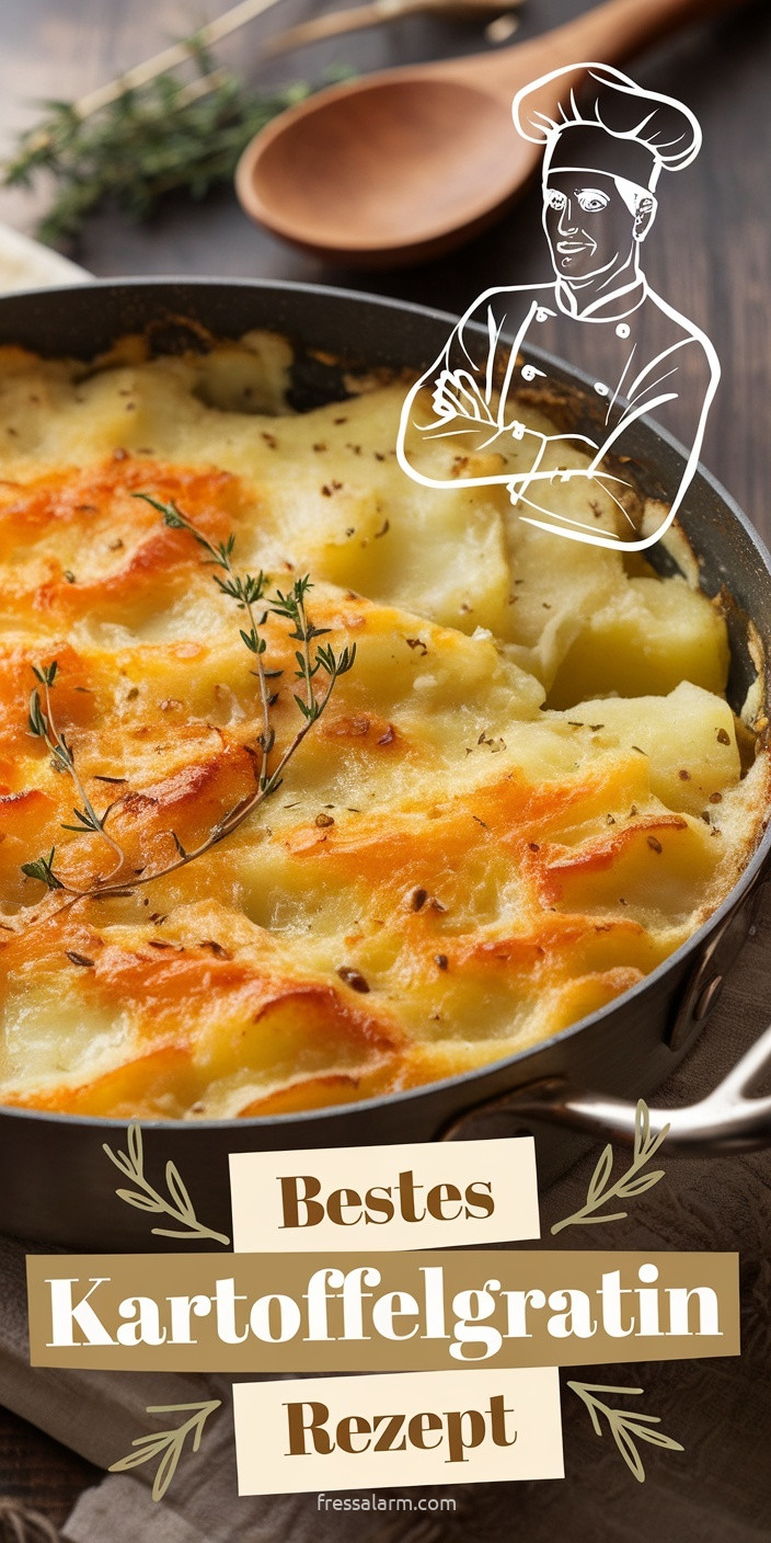 Kartoffelgratin – cremiges Gratin Dauphinois Rezept