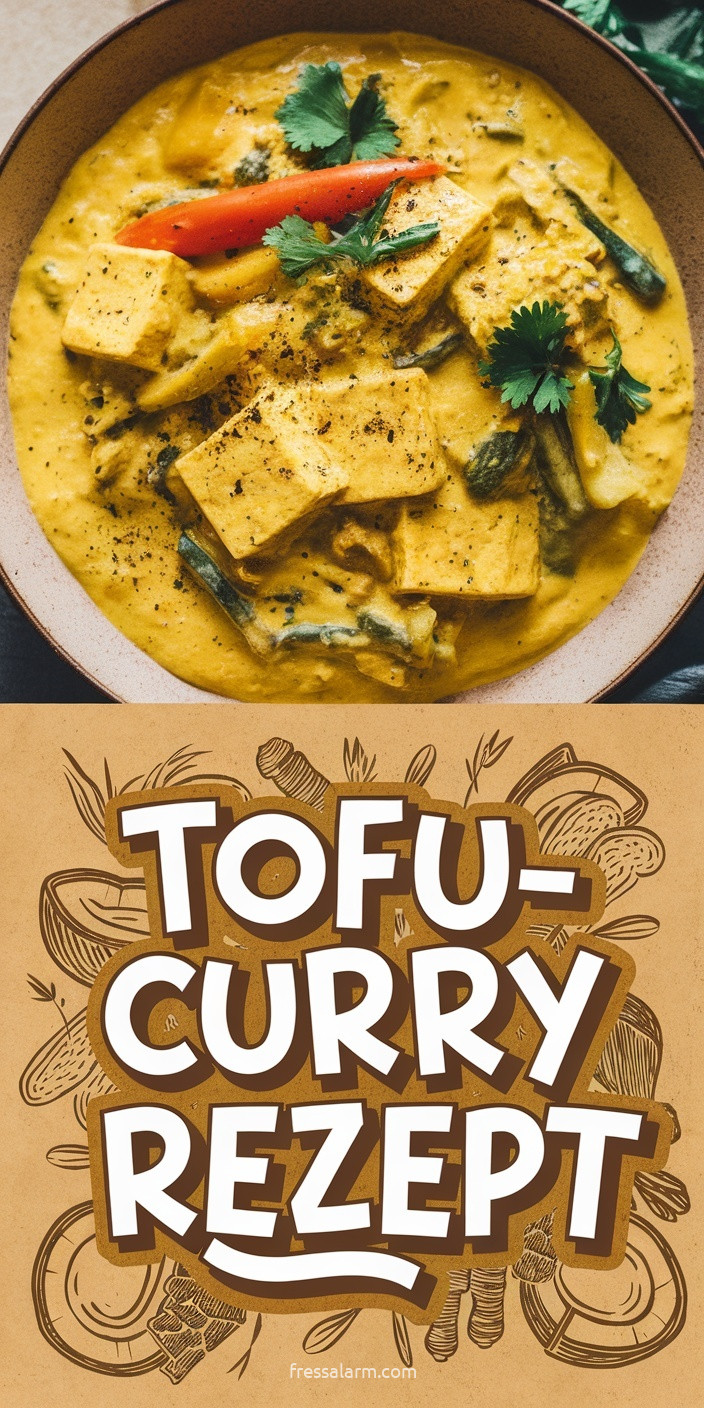 Tofu-Curry mit Kokosmilch – cremig, würzig & schnell gemacht