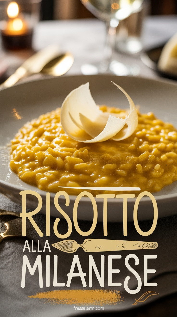 Risotto alla Milanese – cremiges Safranrisotto Rezept selber kochen